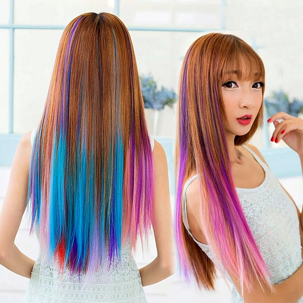 Пряди твоих волос. Разноцветные пряди. Разноцветные пряди волос. Покрашенные пряди. Окрашивание с цветными прядями.