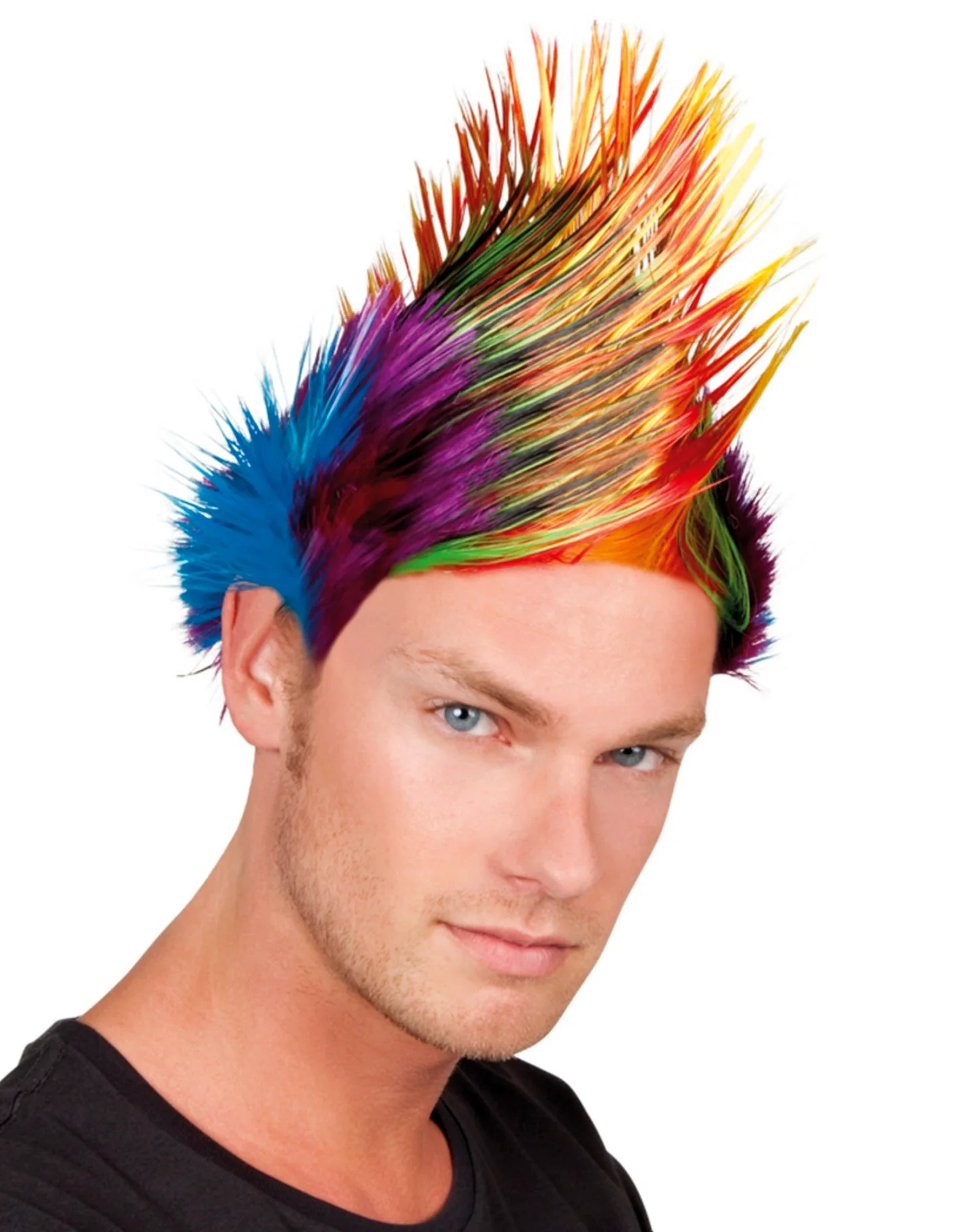 Разноцветные волосы мужские