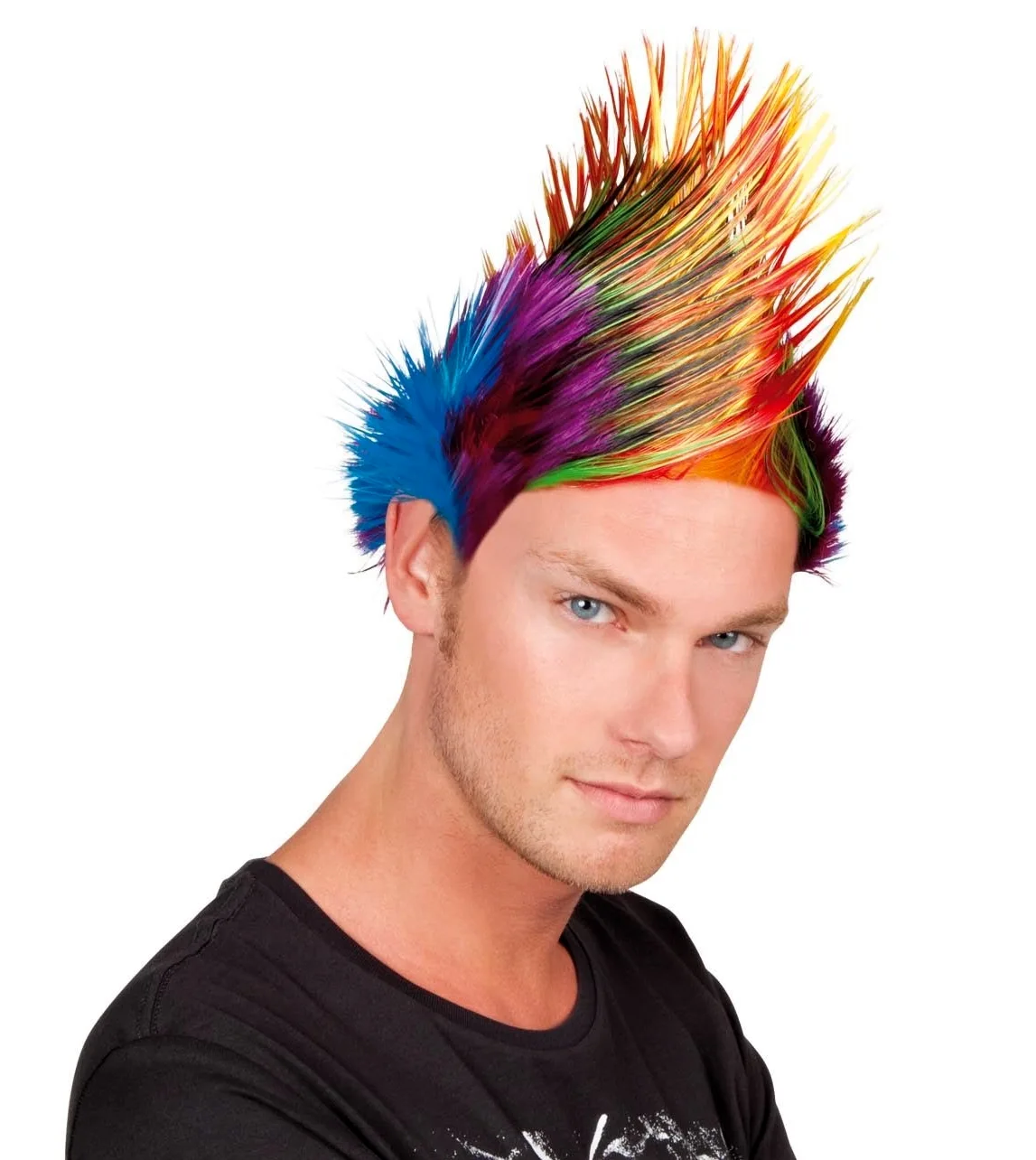 Разноцветные волосы мужские