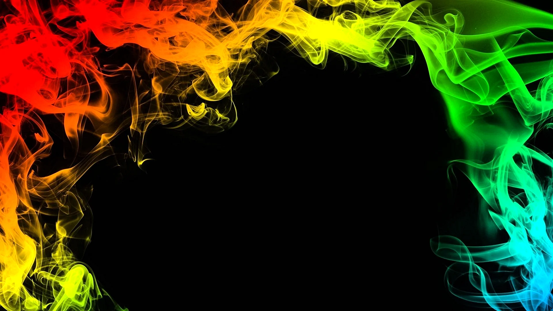 Разноцветный дым