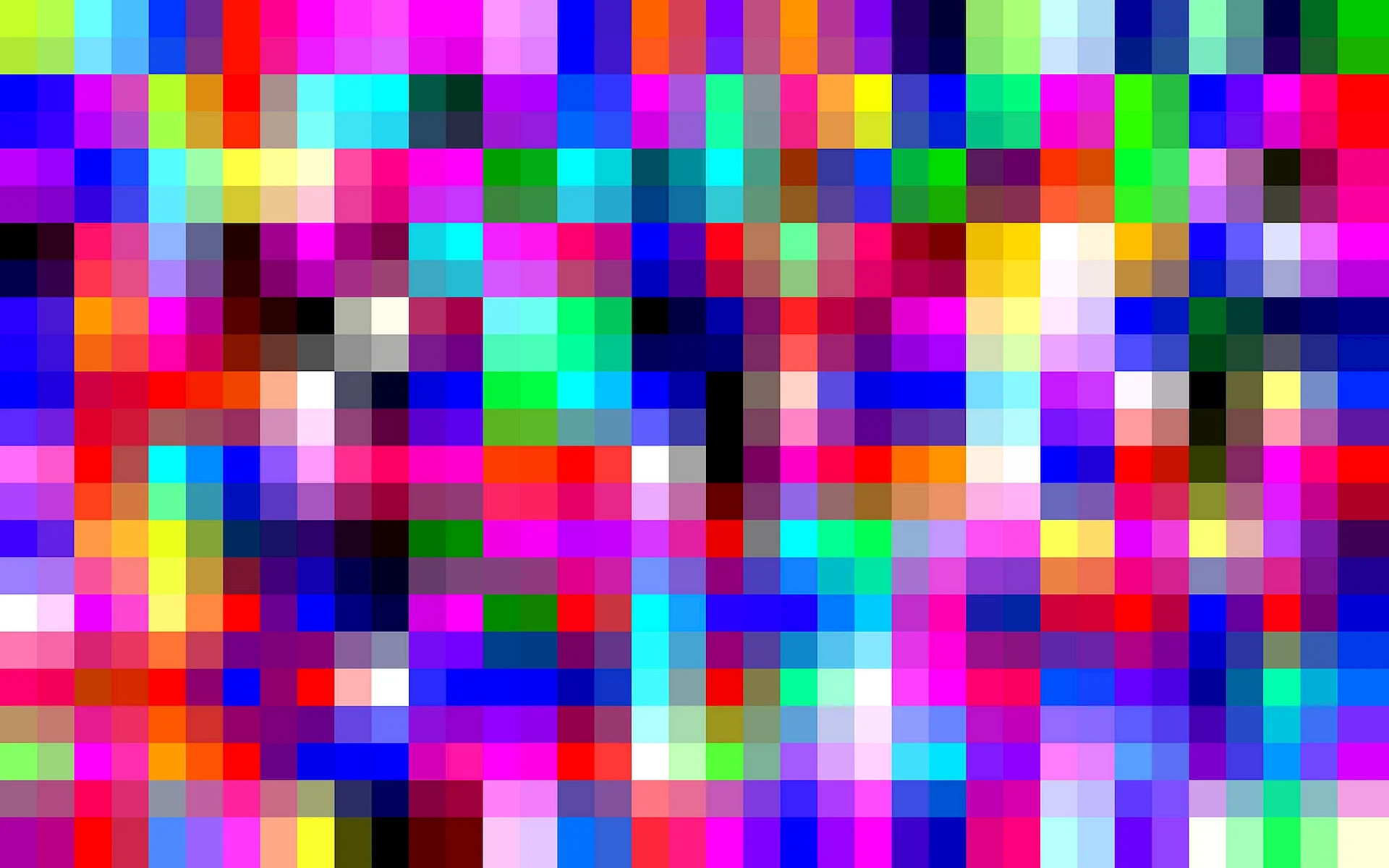 Разноцветный экран