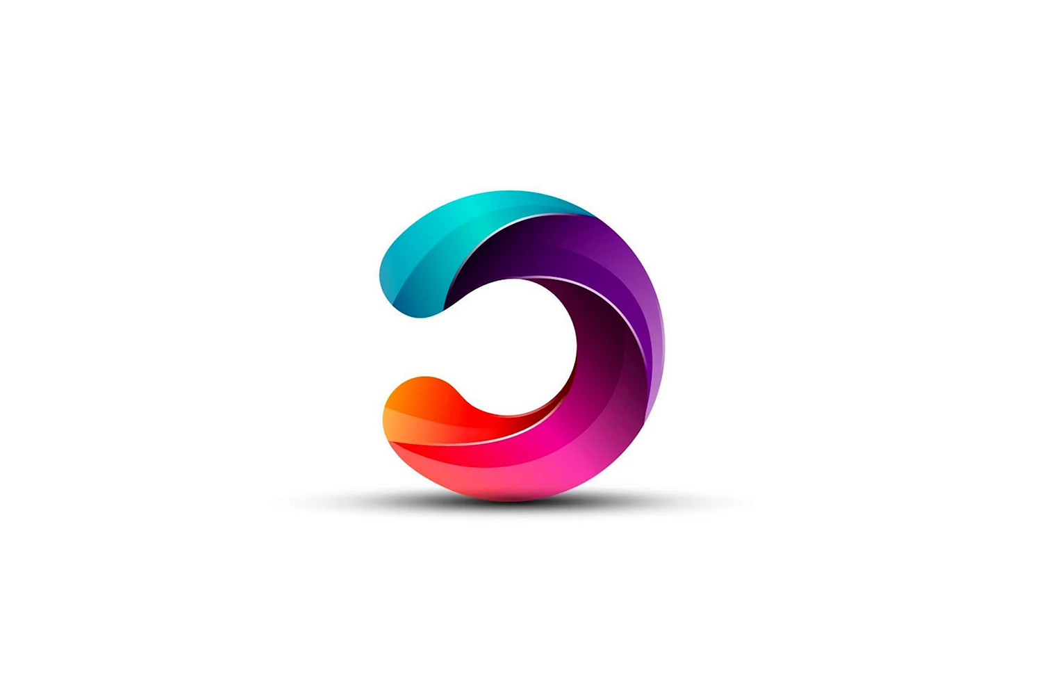 Разноцветный логотип