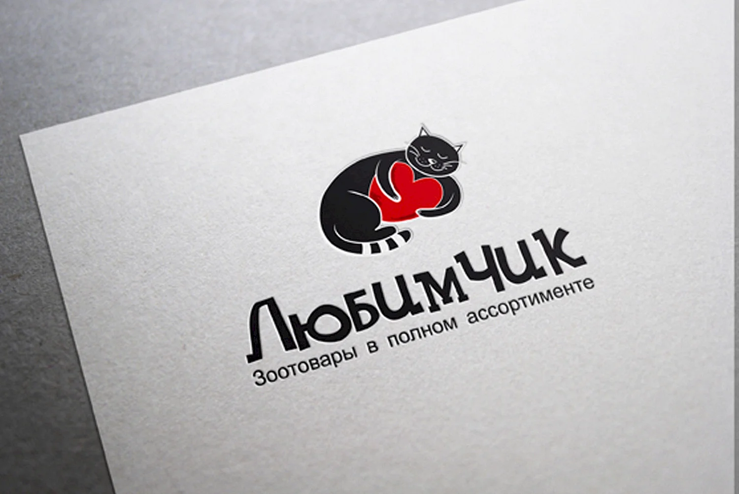 Разработка логотипа для зоомагазина