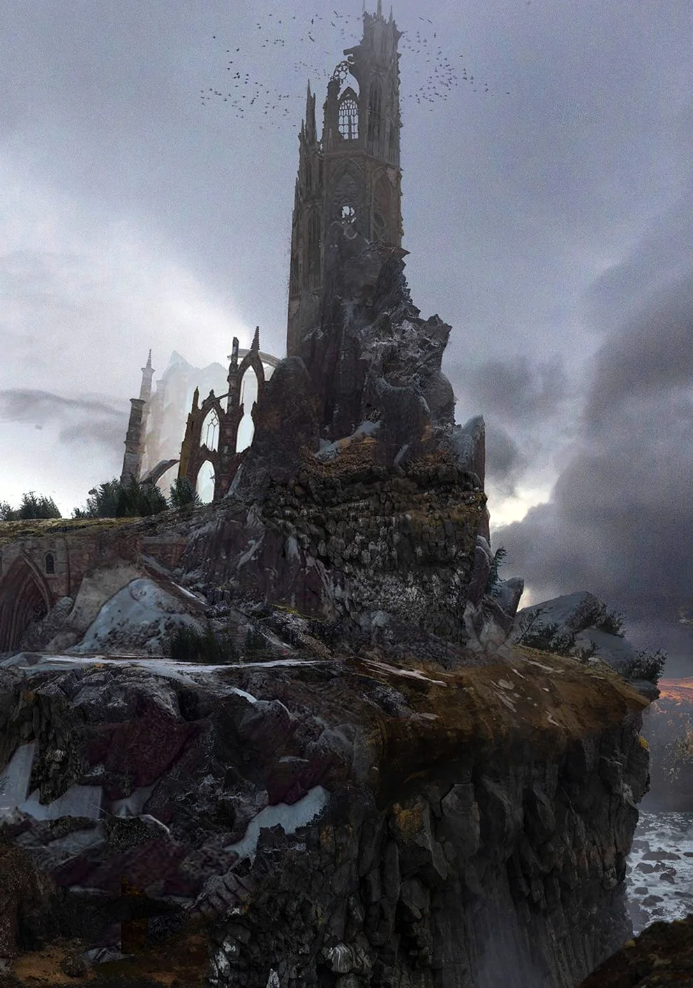 Разрушенная башня мага Ведьмак