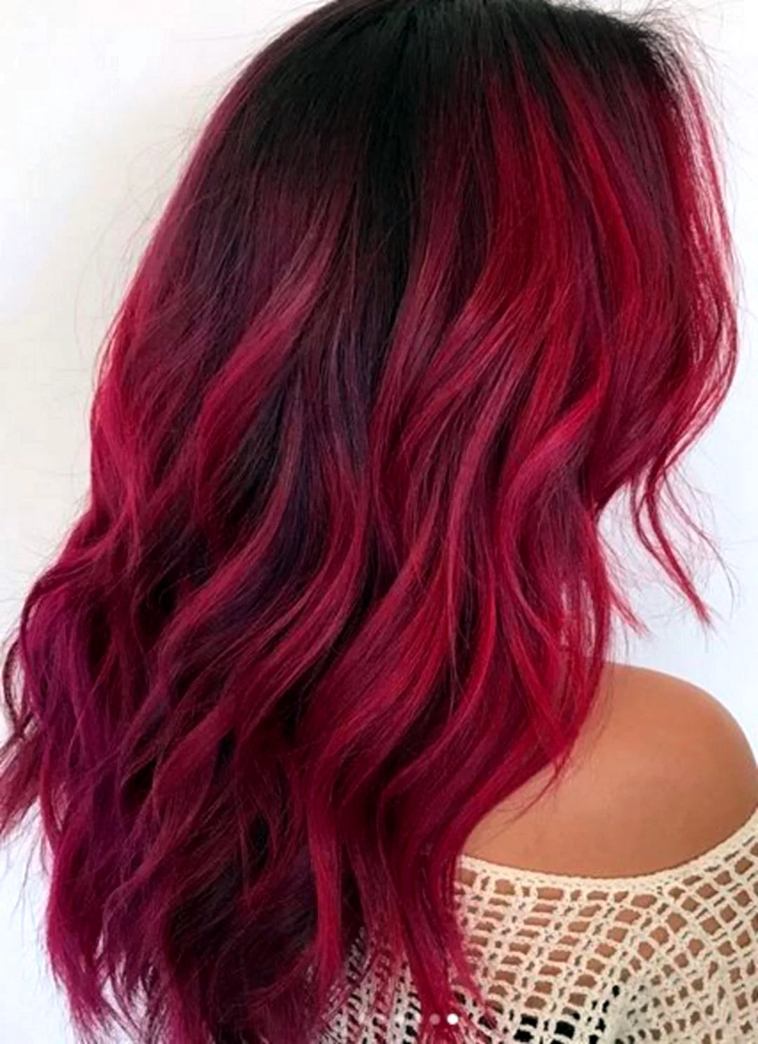 Red Ombre hair