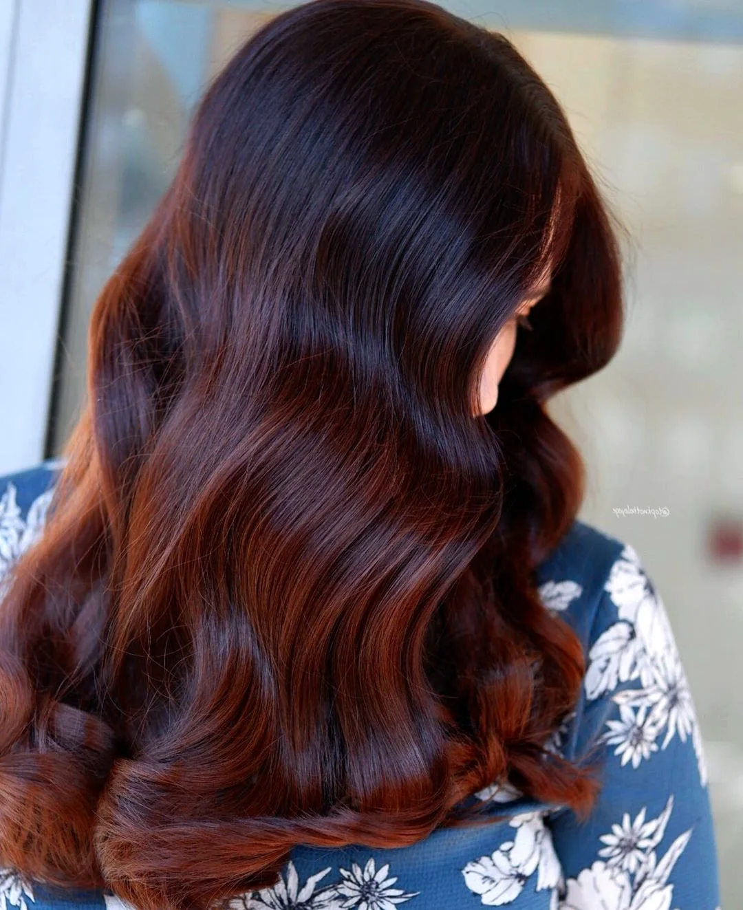 Reddish Brown hair Color
