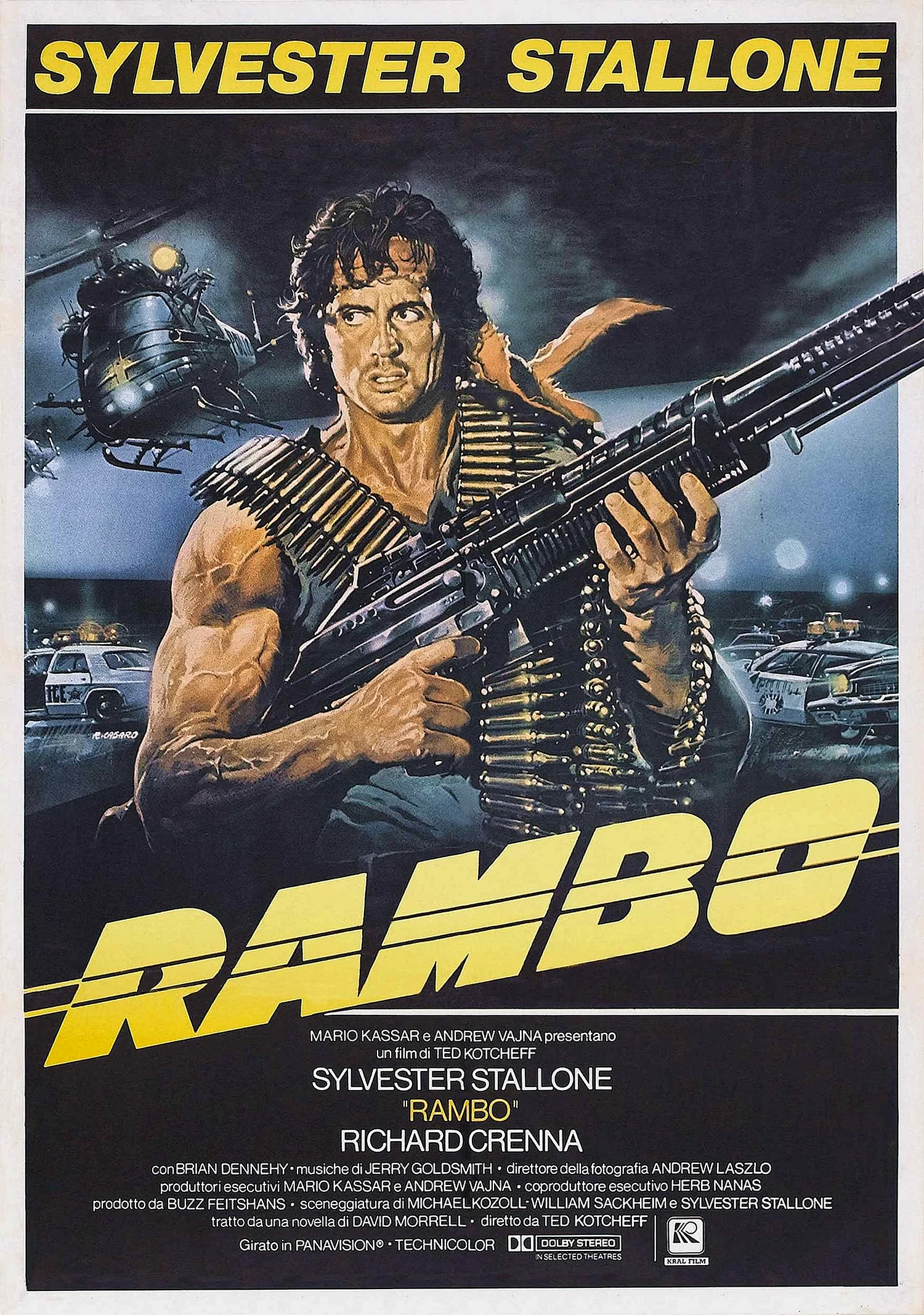 Рэмбо 1982 Постер