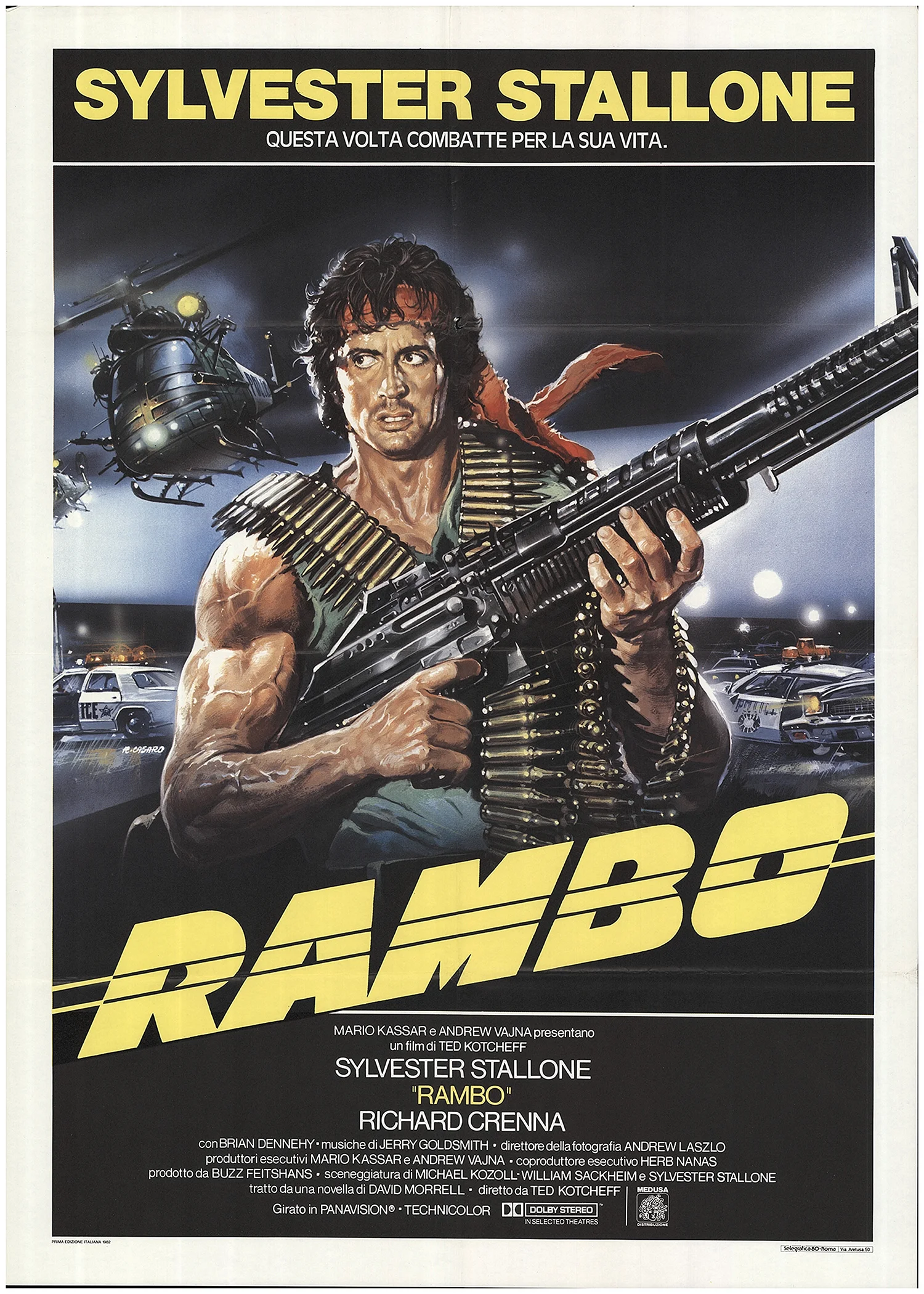 Рэмбо 1982 Постер
