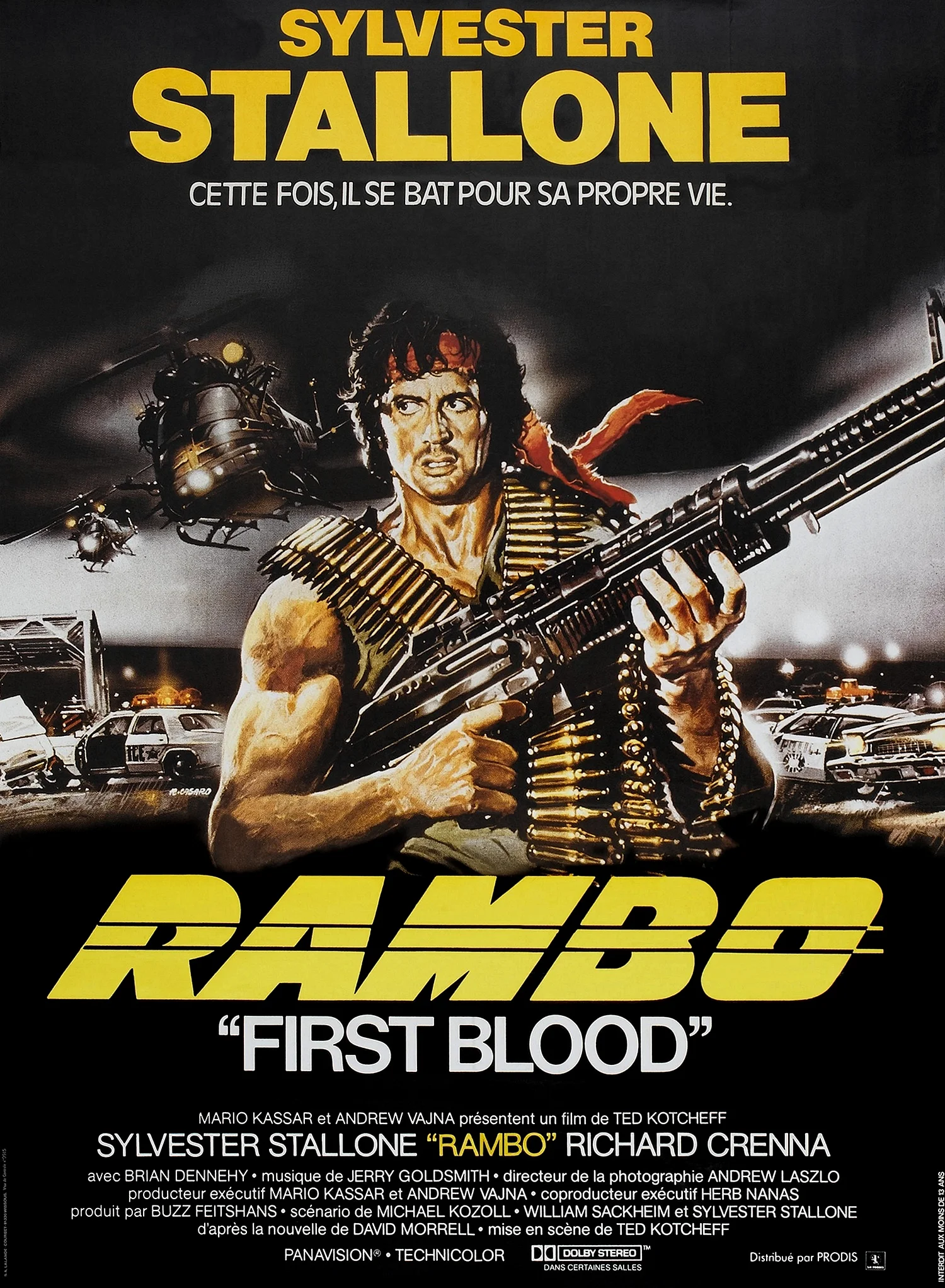 Рэмбо первая кровь фильм 1982 Постер