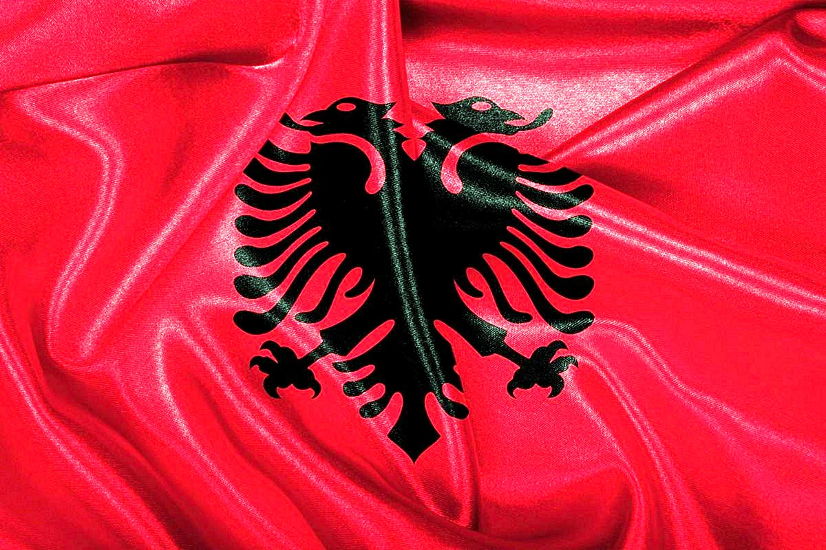 Республика Албания флаг