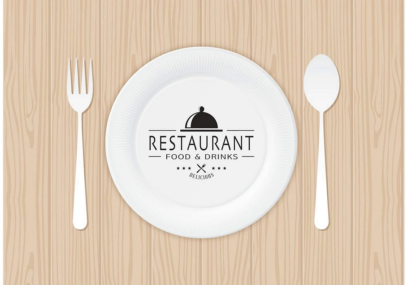 Ресторанный эмблемы