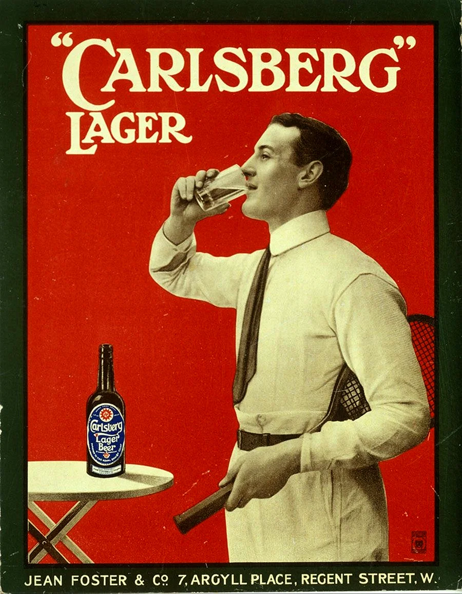 Ретро плакат Карлсберг