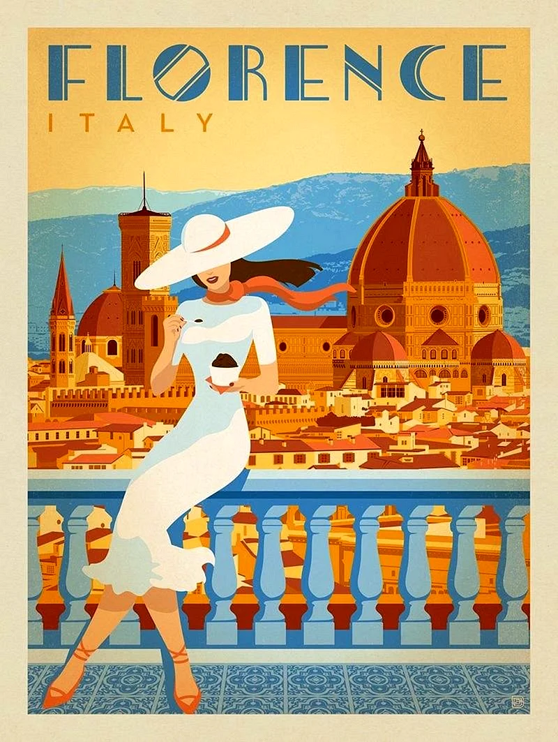 Ретро плакаты Италия