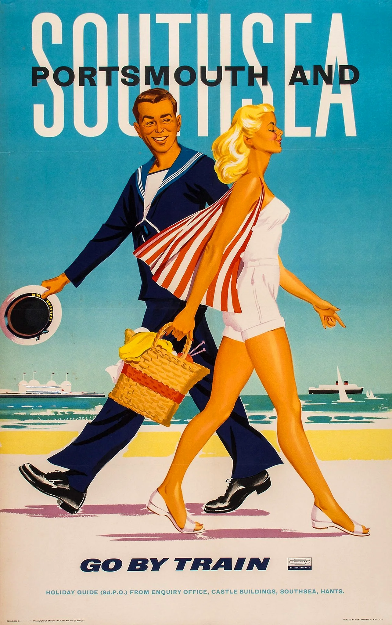 Ретро плакаты США туризм