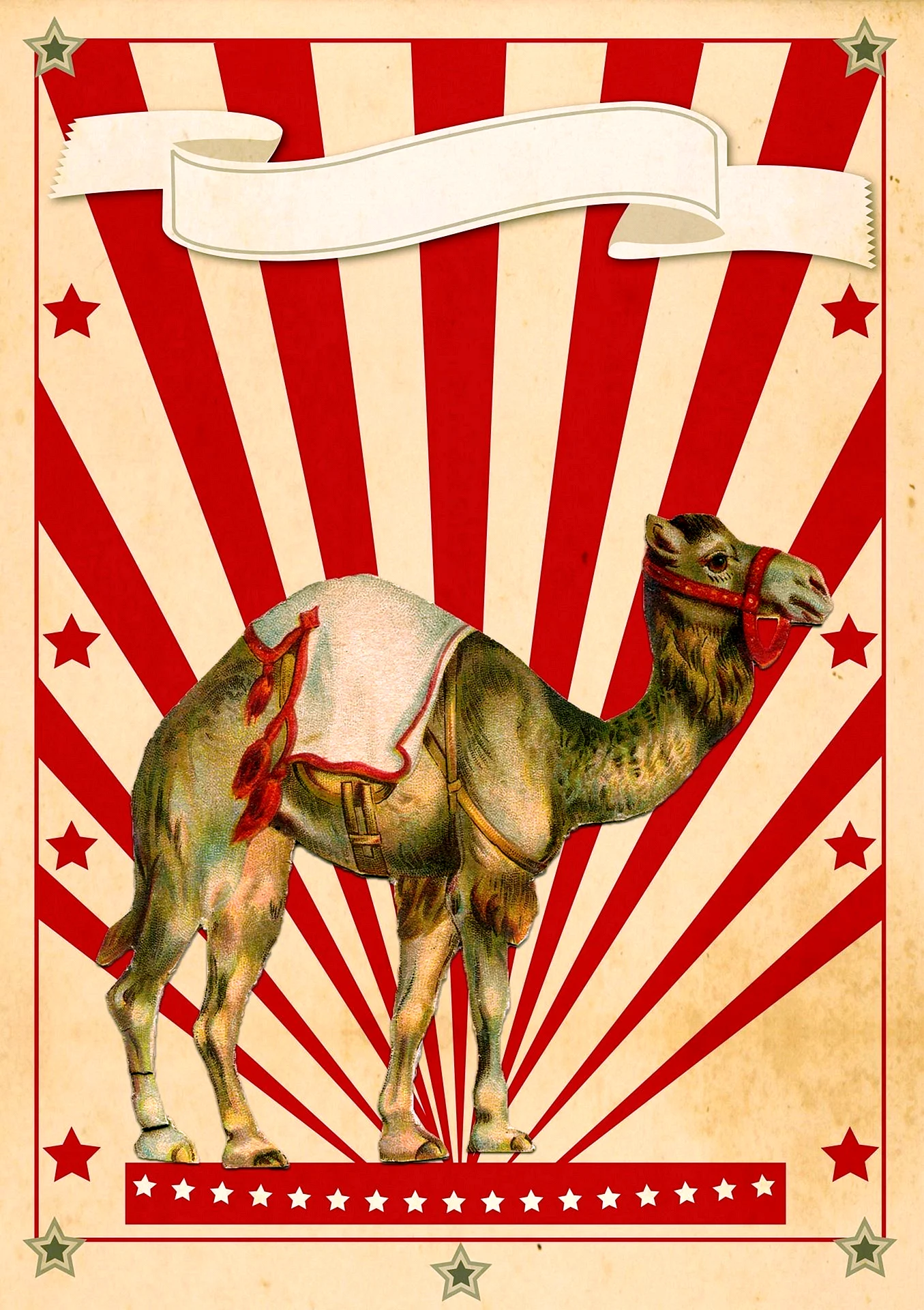 Ретро Постер Camel