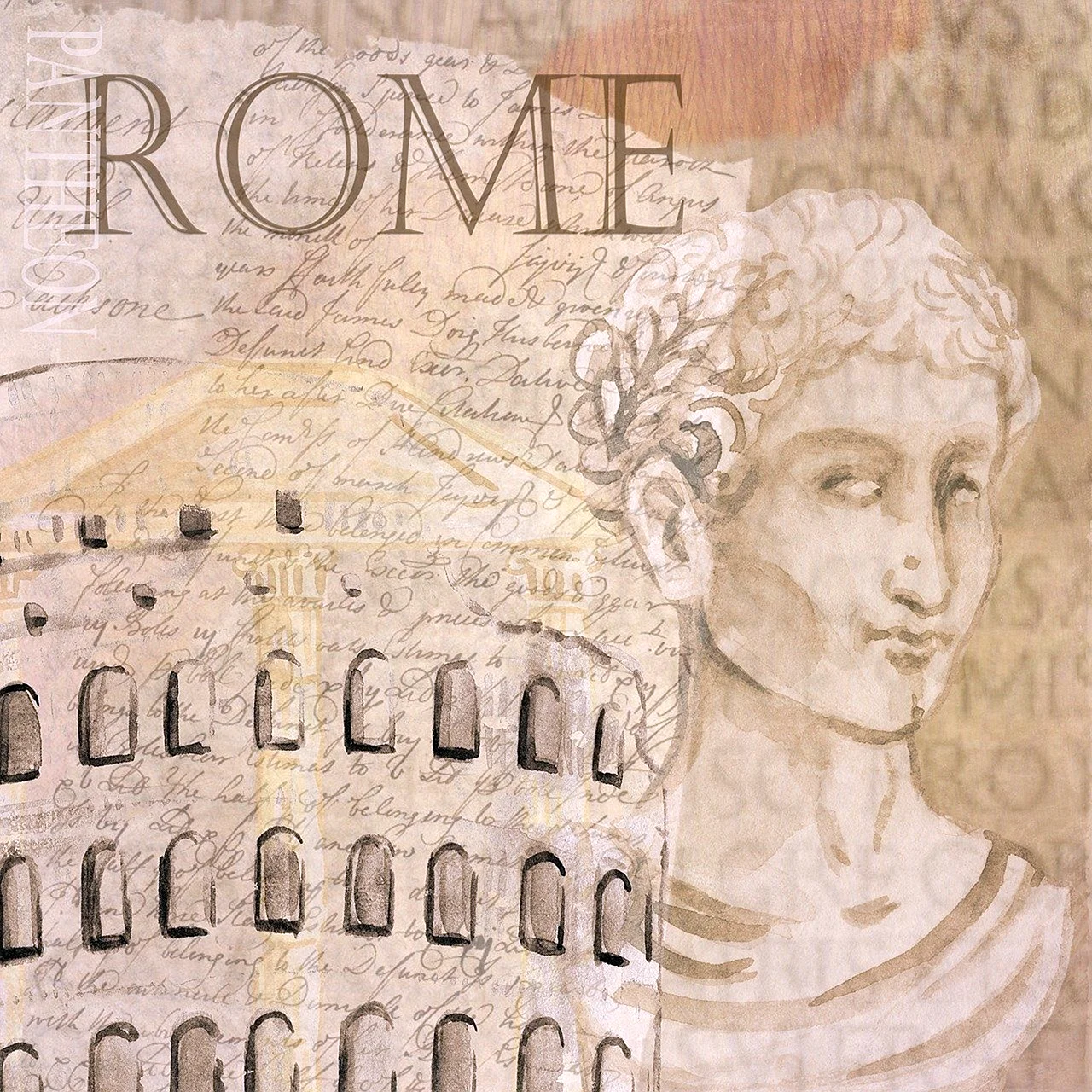 Рим древний Рим фон для презентации
