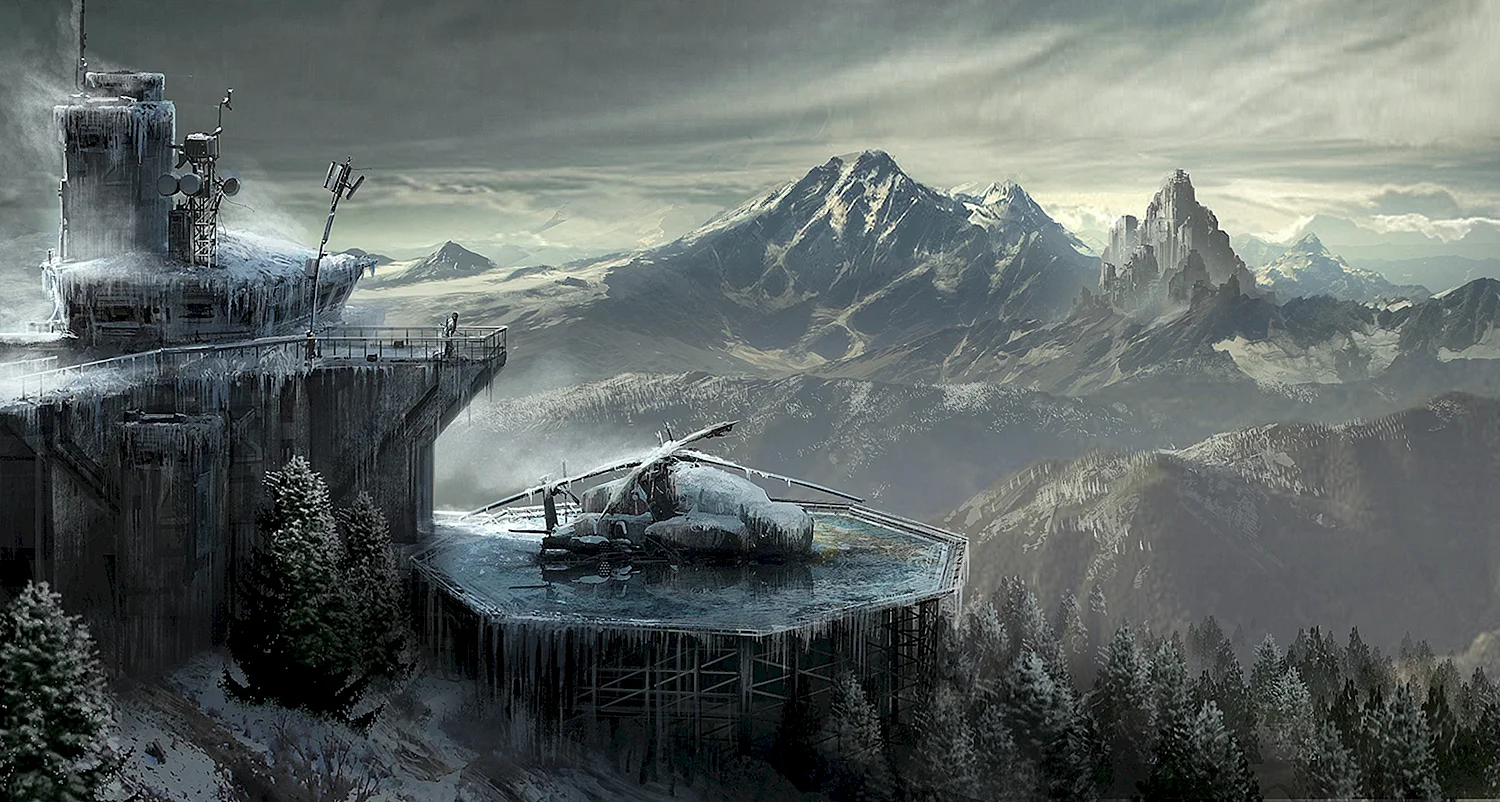 Rise of the Tomb Raider концепт арт