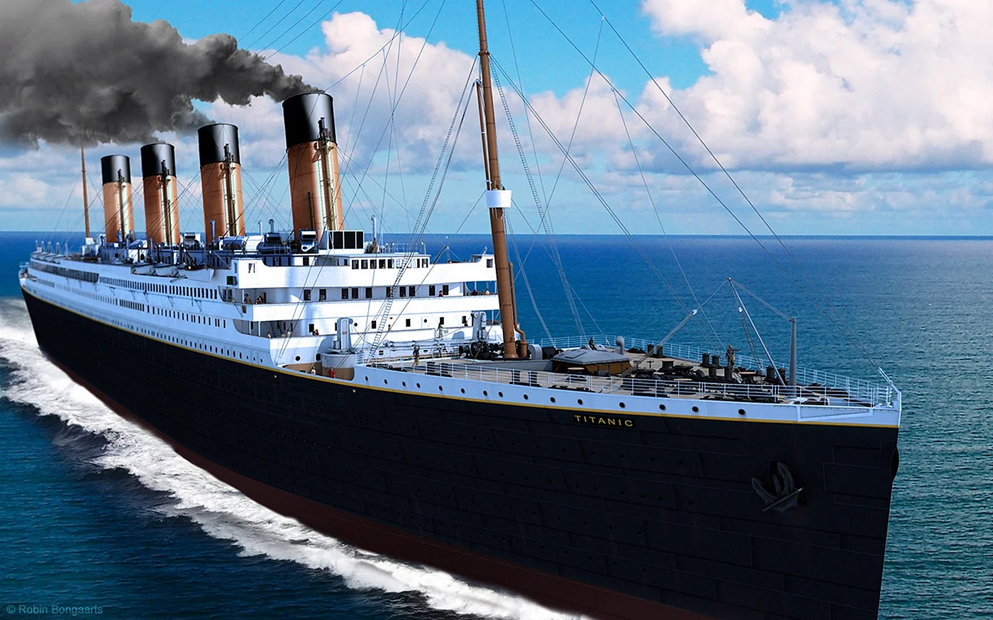 RMS Titanic модель 1 400