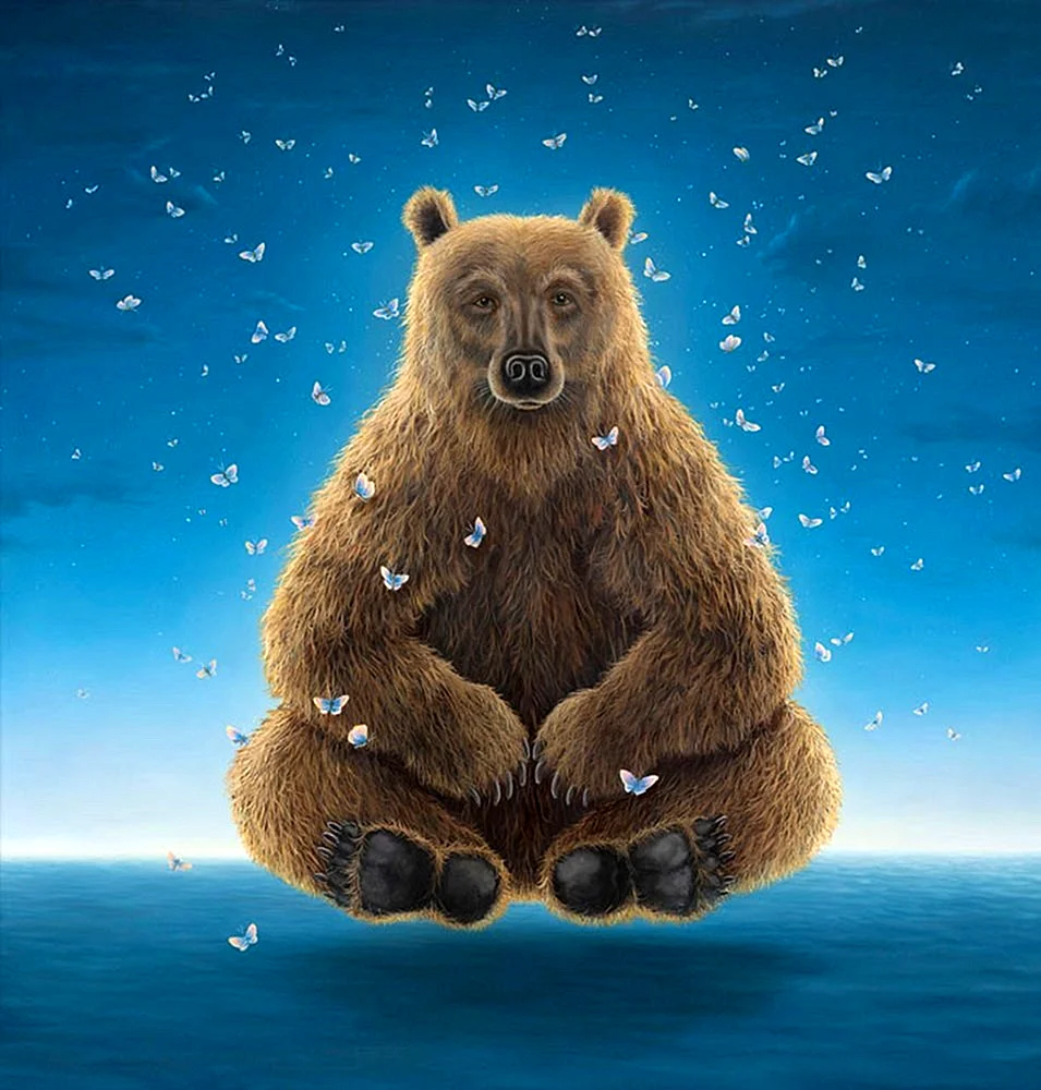 Роберт Бисселл медведь