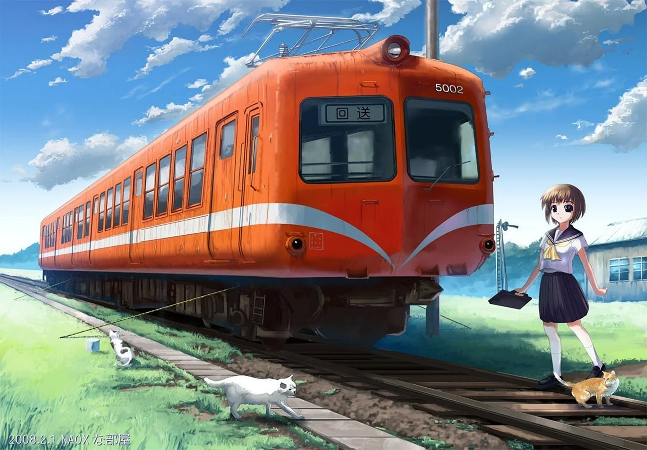 Роменская железная дорога аниме