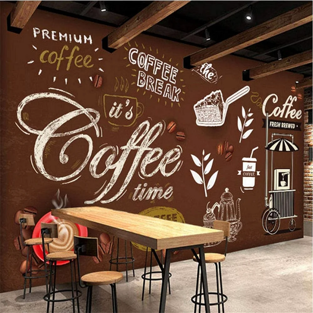 Роспись стен в кофейне