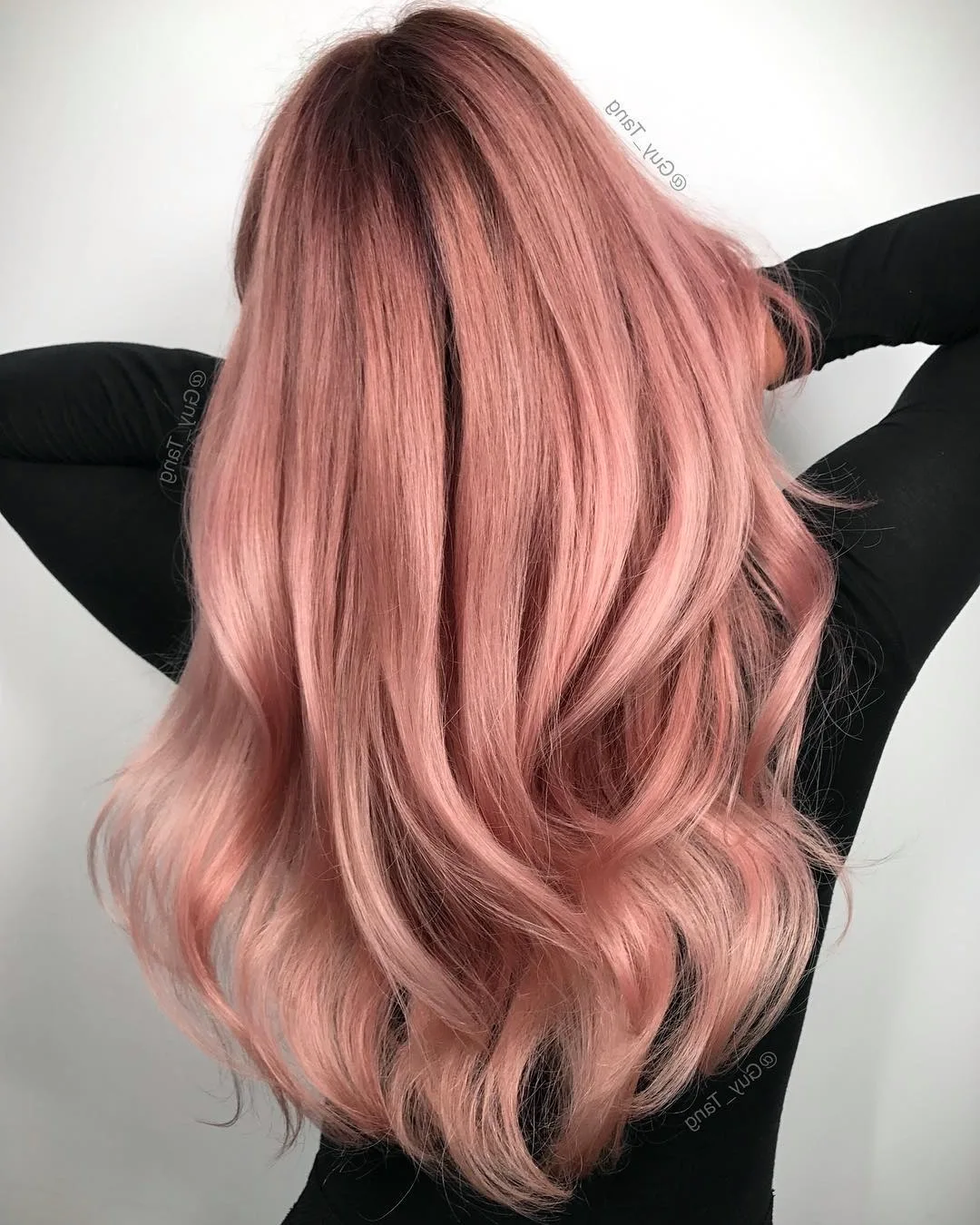 Окрашивание волос в розовый цвет | Барбершоп Я