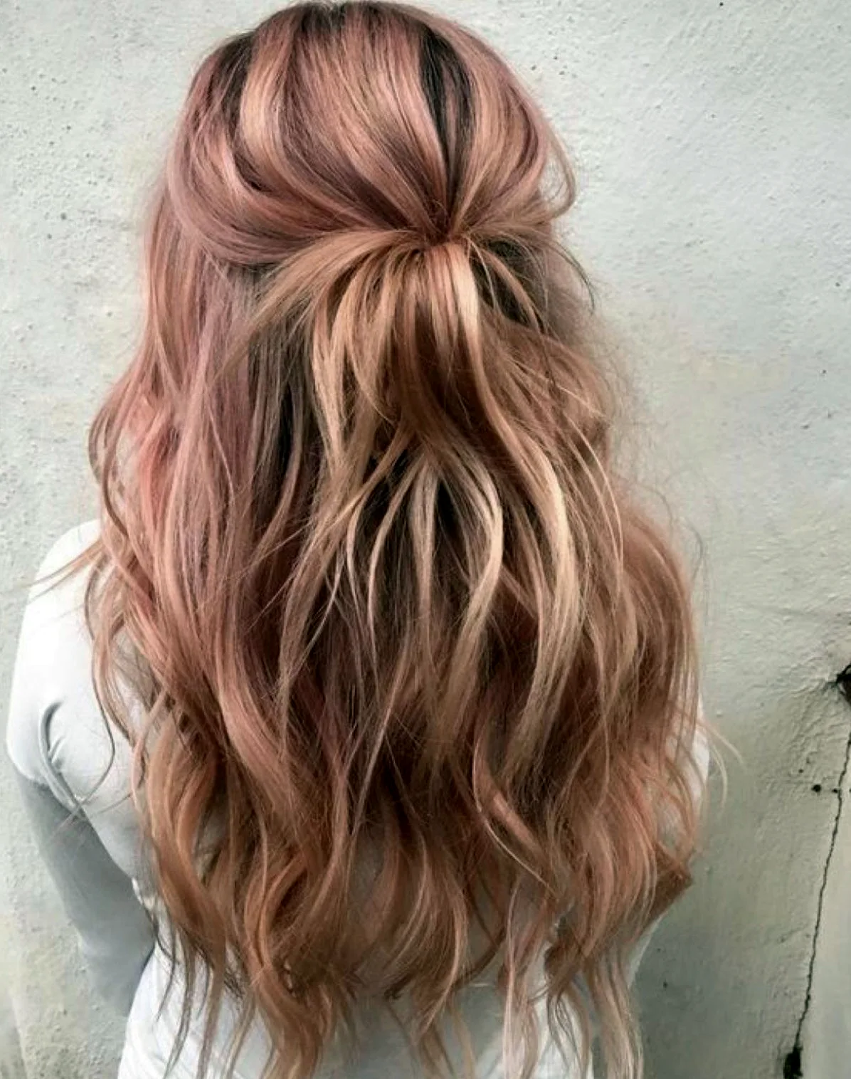 Роуз Голд цвет волос