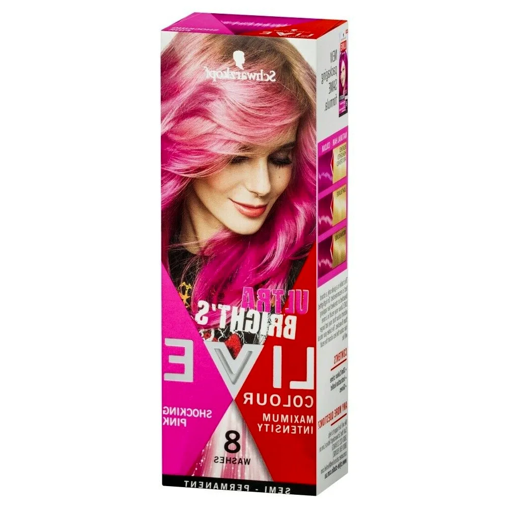Розовая краска для волос Schwarzkopf