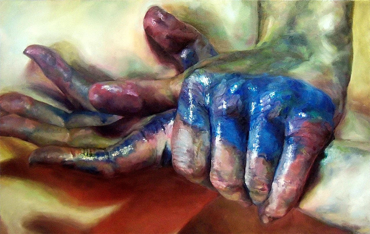 Руки в абстрактной живописи