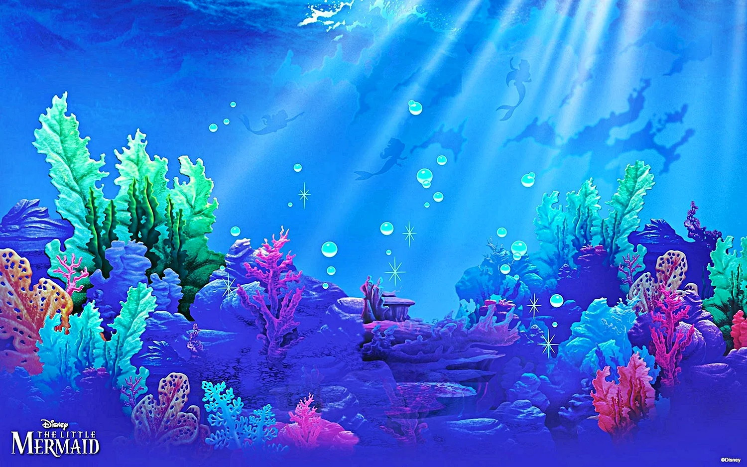 Русалочка Ариэль подводное царство