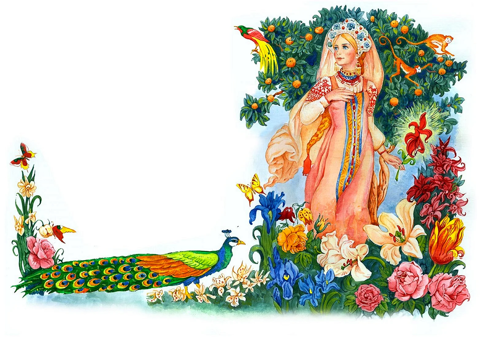 Русские народные сказки Аленький цветочек