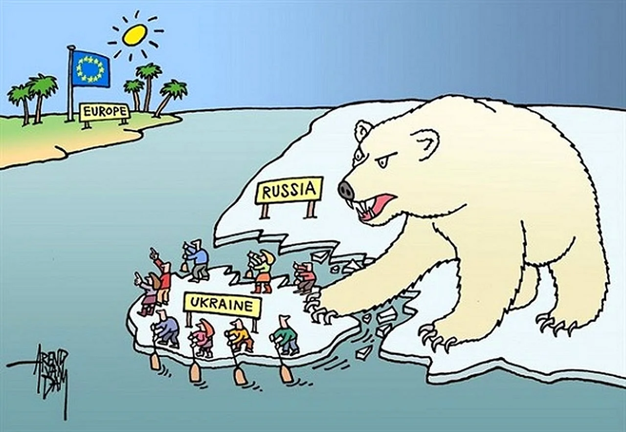 Русский медведь карикатуры