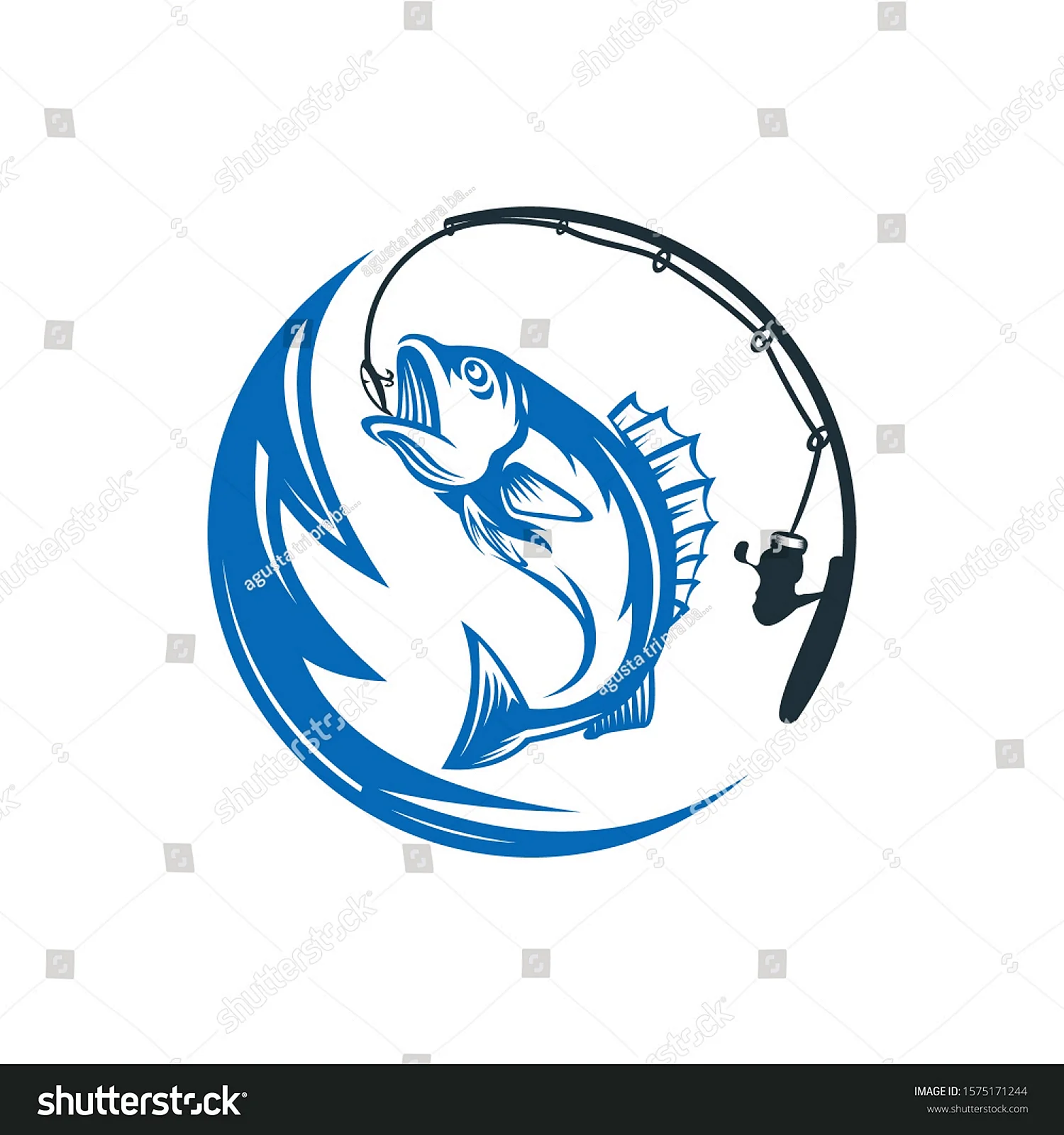 Рыболовные эмблемы