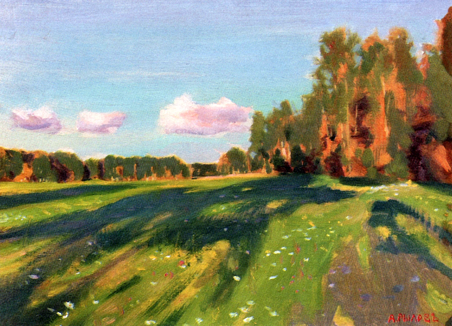 Рылов Аркадий Александрович (1870-1939). Цветистый луг.