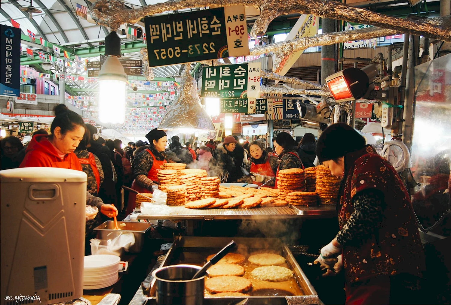 Рынок Кванчжан Сеул