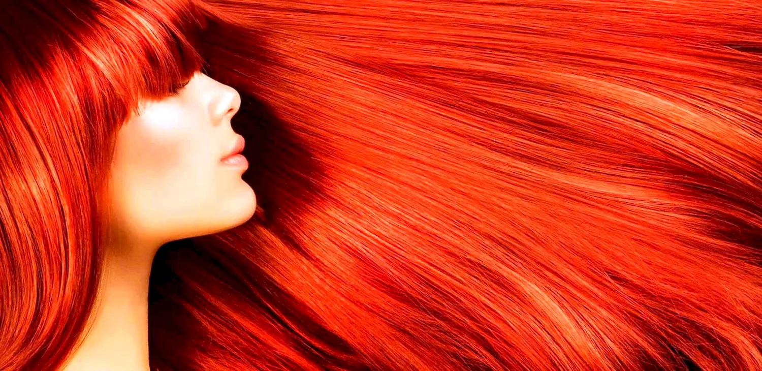 Рыжая краска для волос