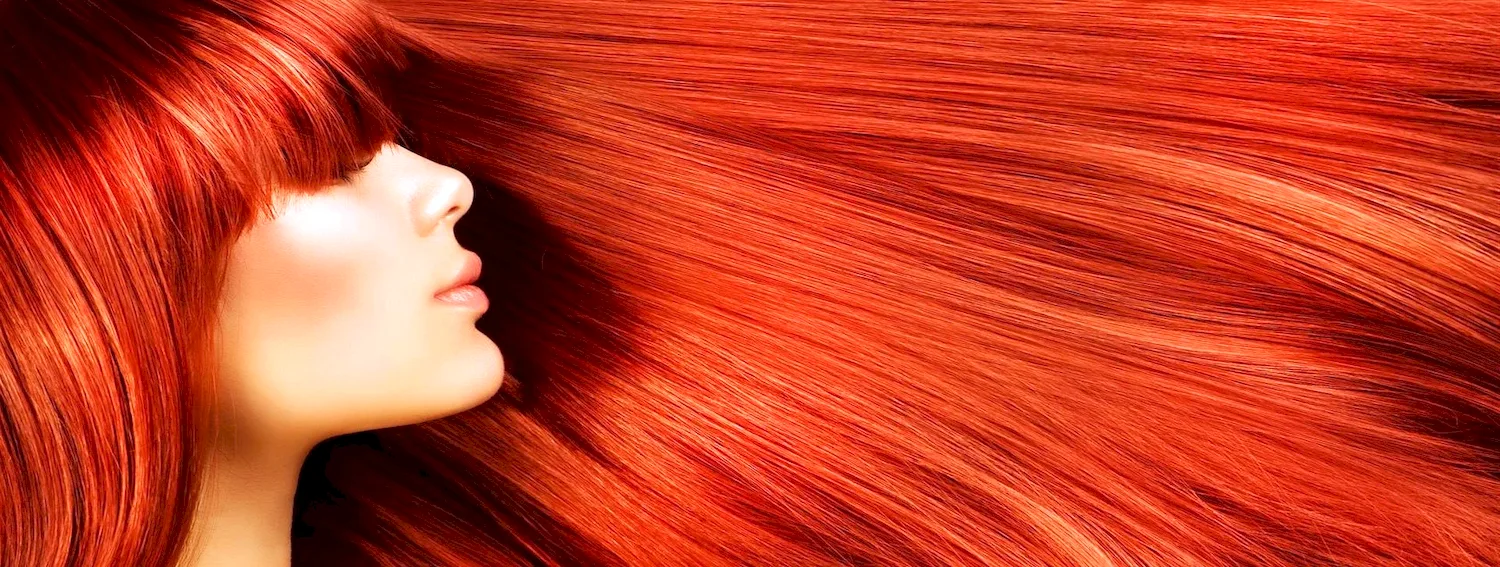 Рыжая краска для волос