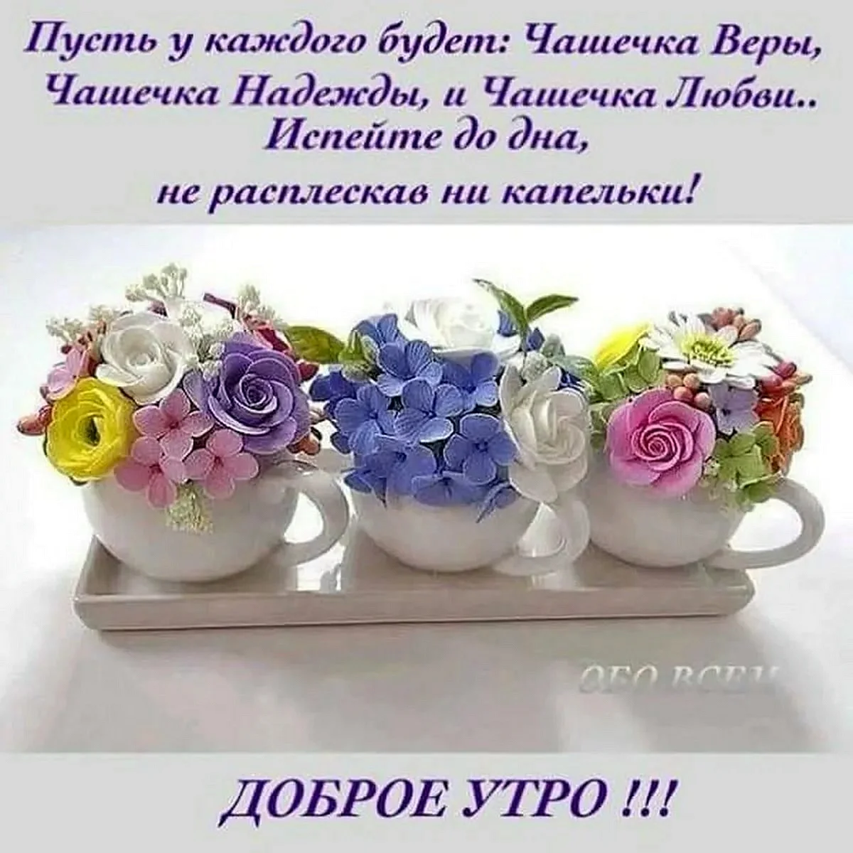 С добрым утром счастливого дня