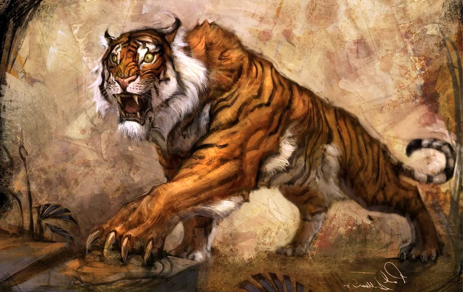 Саблезубый тигр оборотень