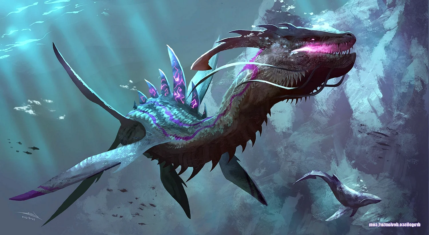 Сабнатика морской дракон Левиафан