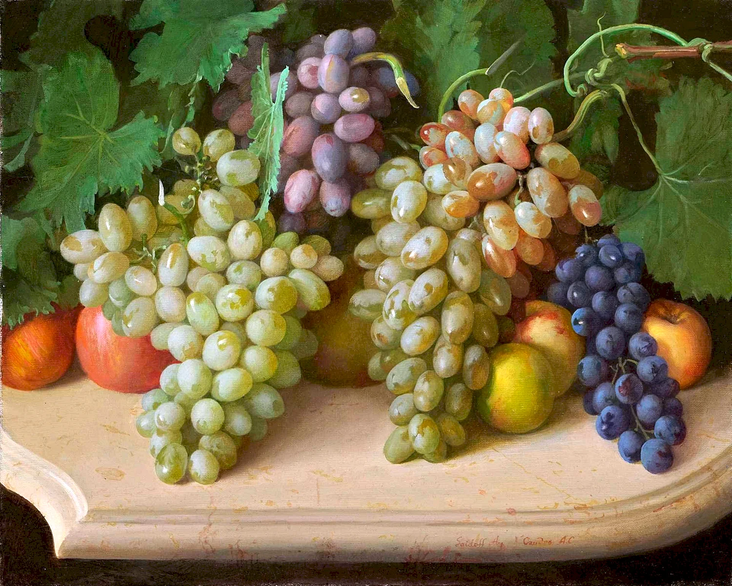 Саидов Александр художник виноград