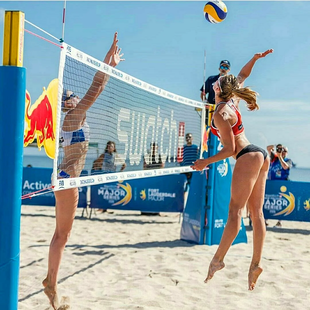 Саманта Фабрис пляжный волейбол