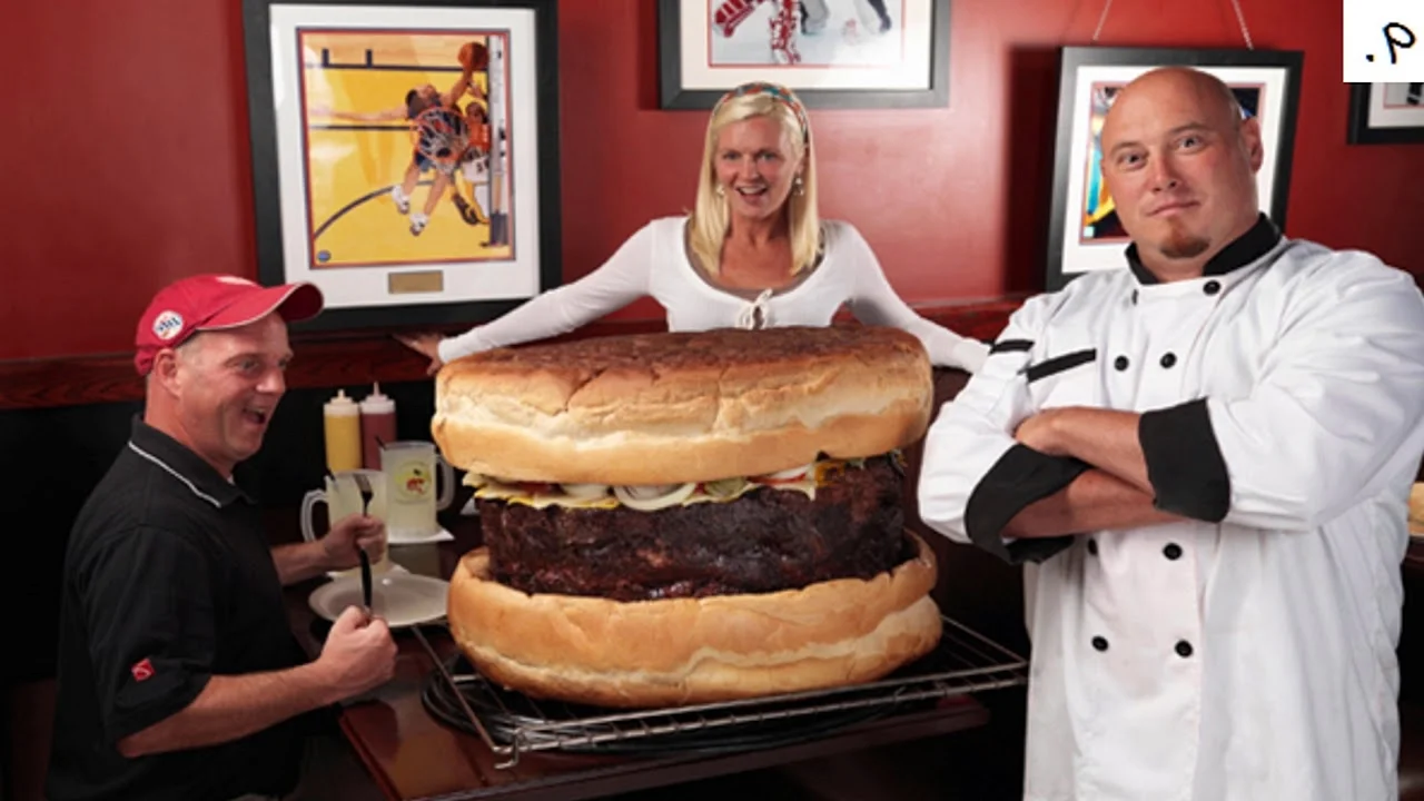 Самый большой бургер в мире рекорд Гиннесса