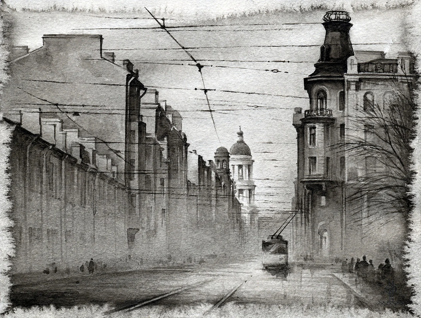 Санкт - Петербург на картинах Олега Ильдюкова