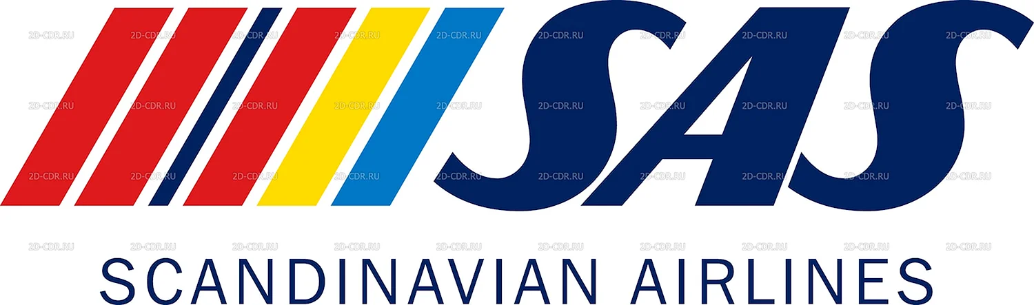 SAS авиакомпания логотип