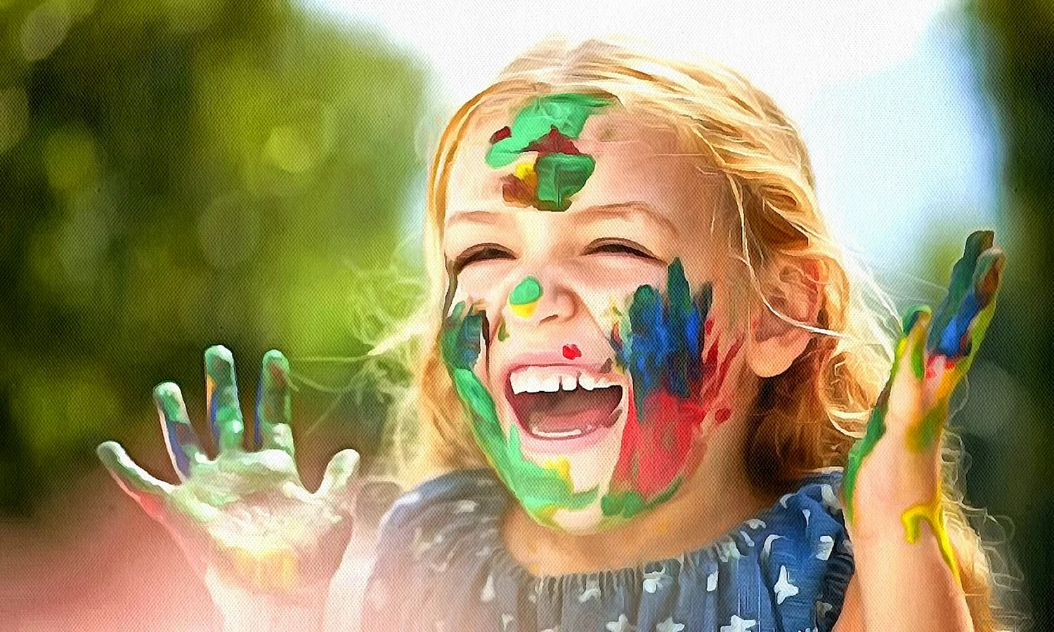 Счастливые дети творчество