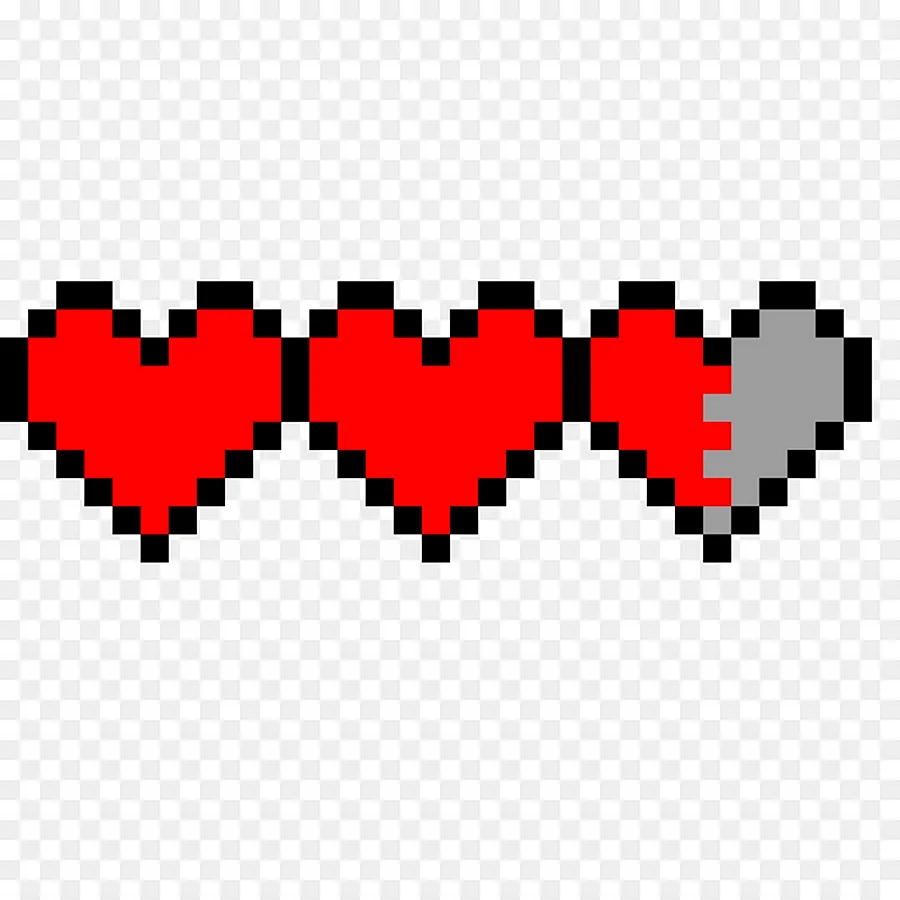 Сердечко пиксель
