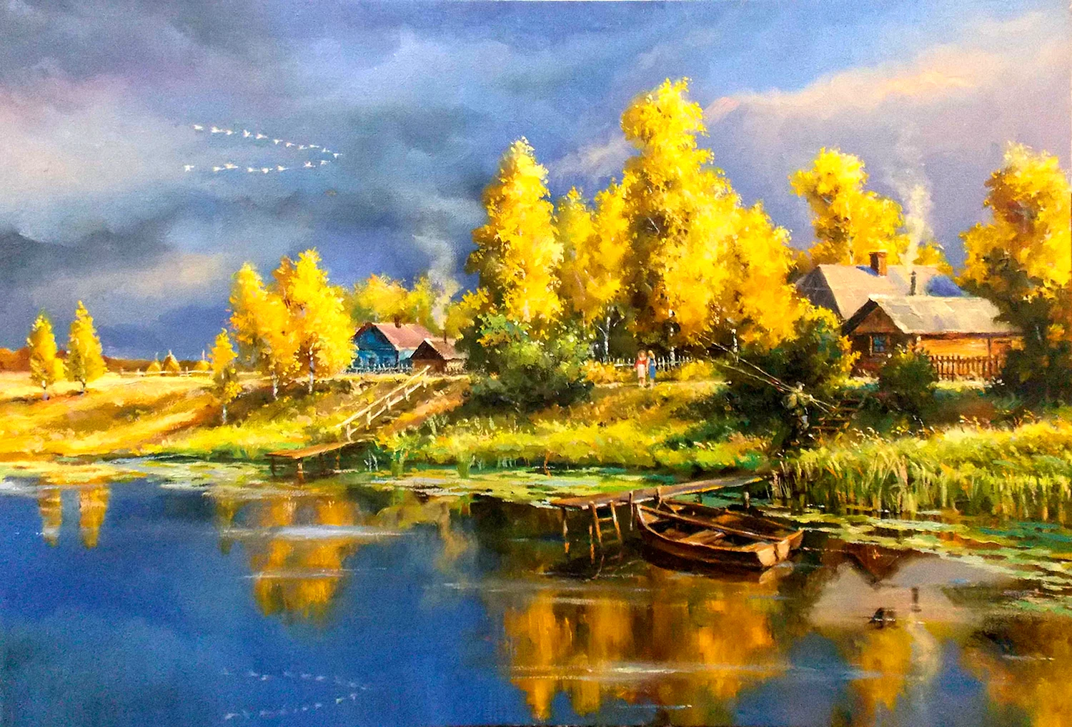 Сергей Бессонов картины пейзажи
