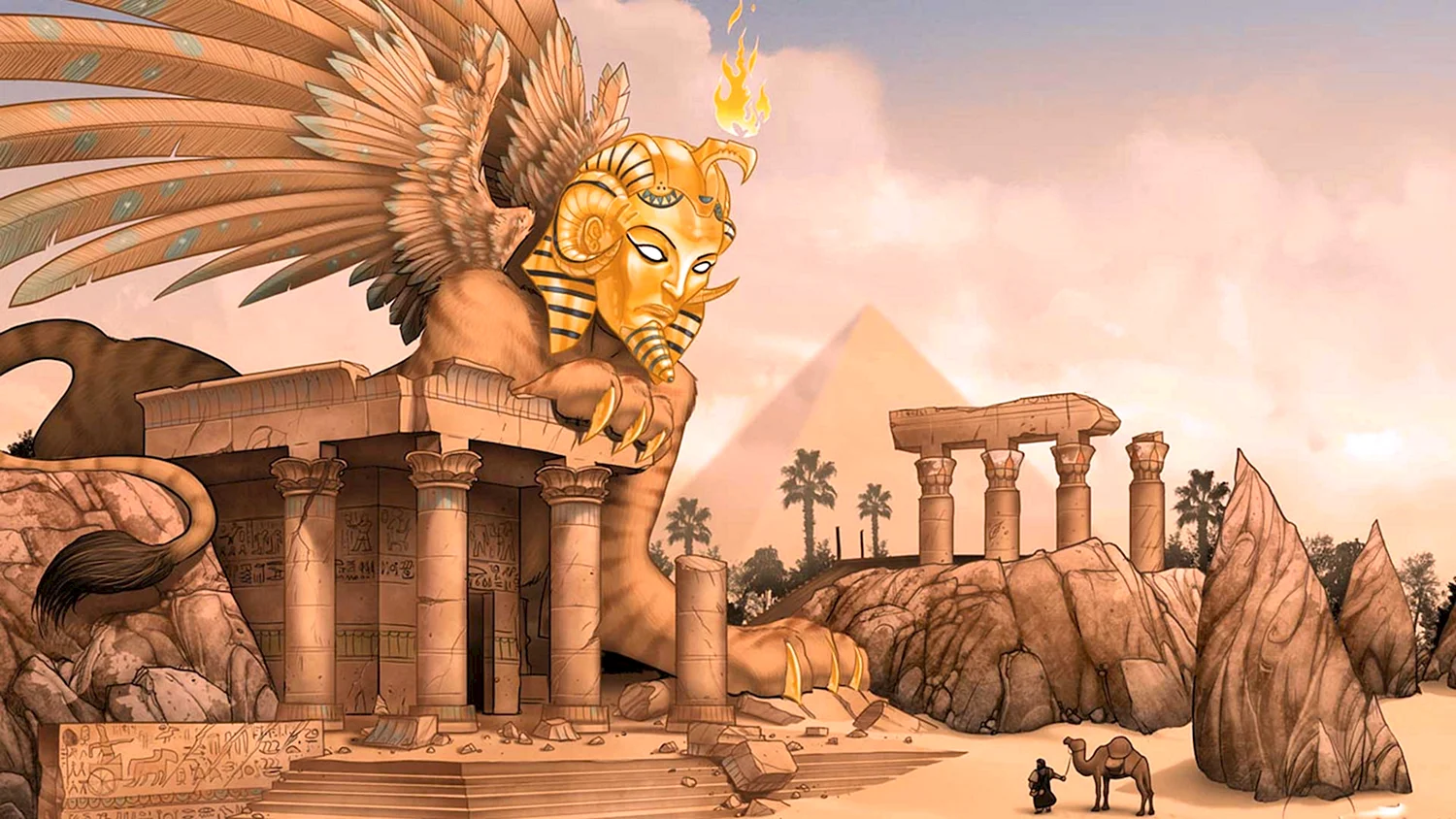 Сфинкс мифология Египта