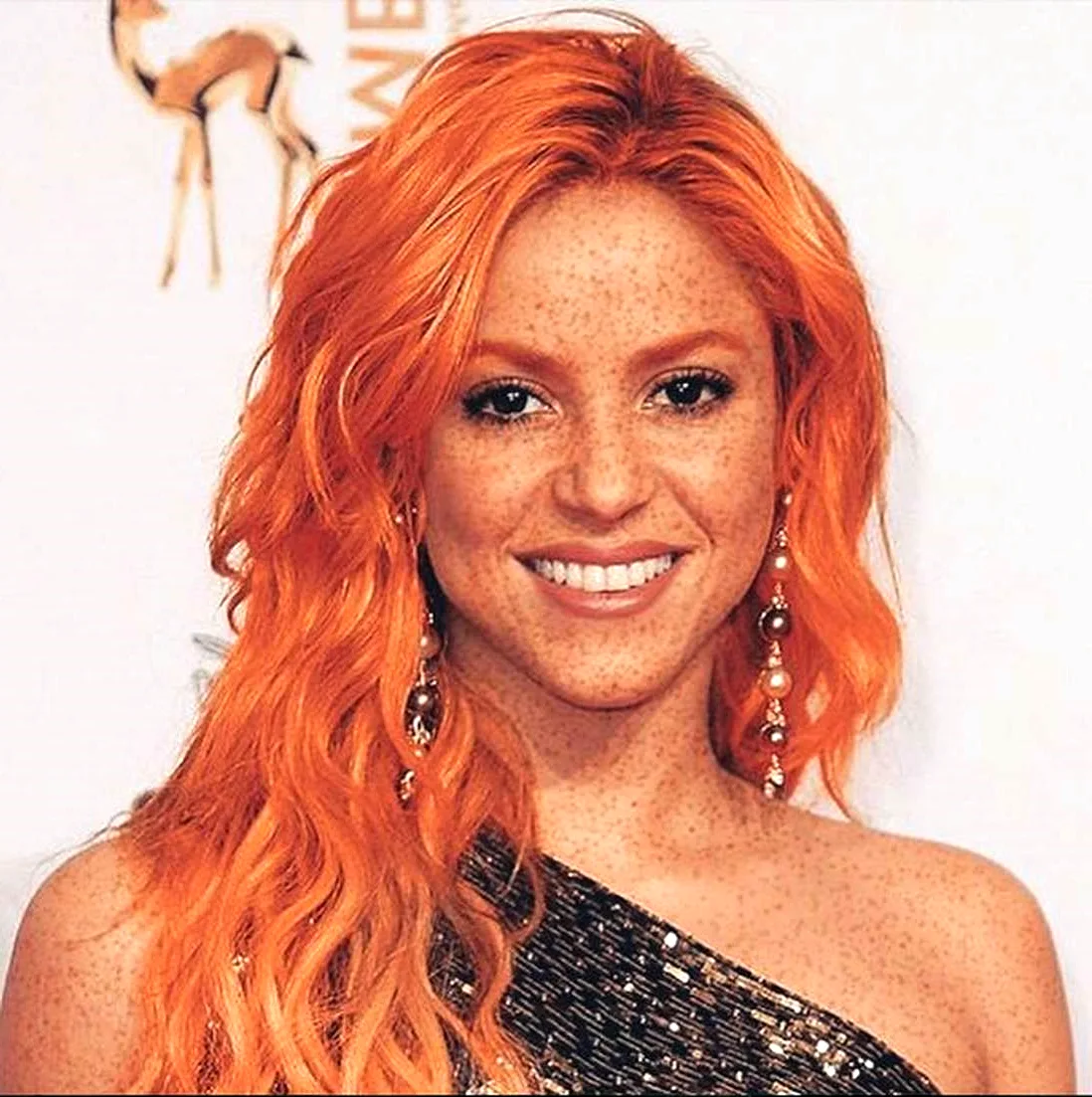 Шакира рыжая Red hair